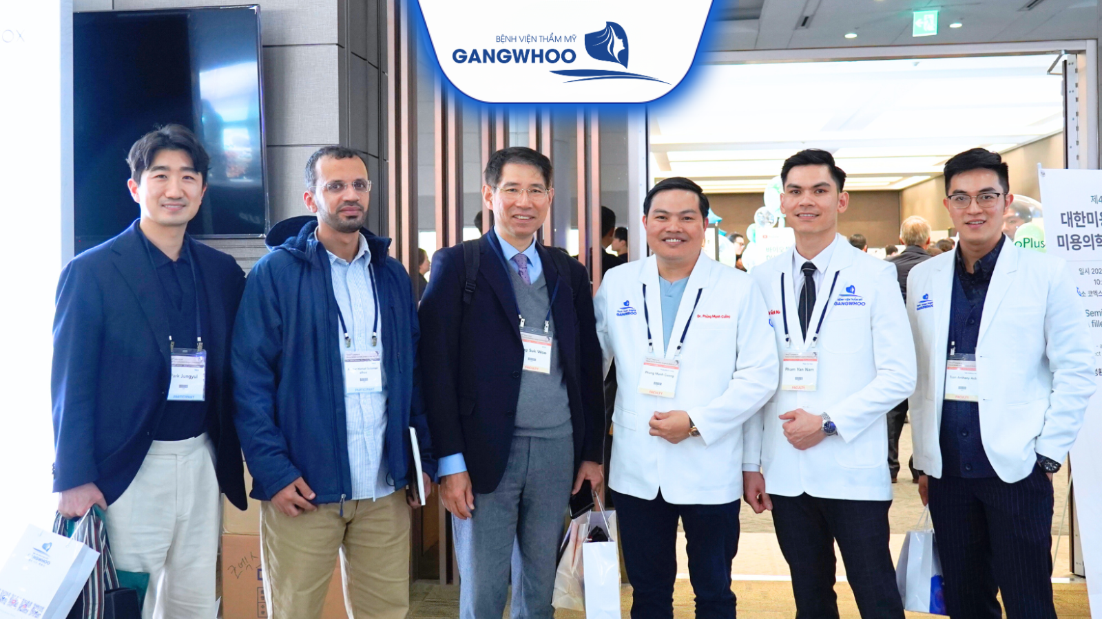 Đội ngũ y bác sĩ Gangwhoo thường xuyên tu nghiệp tại nước ngoài